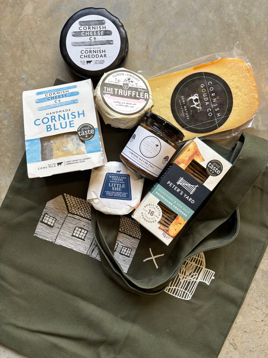 St Kew Farmshop Cheese & Cracker Tote Gift Bag