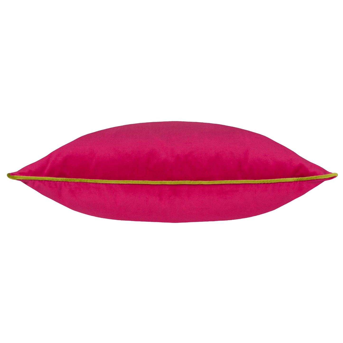 Meridian Velvet Cushion Hot Pink/Lime