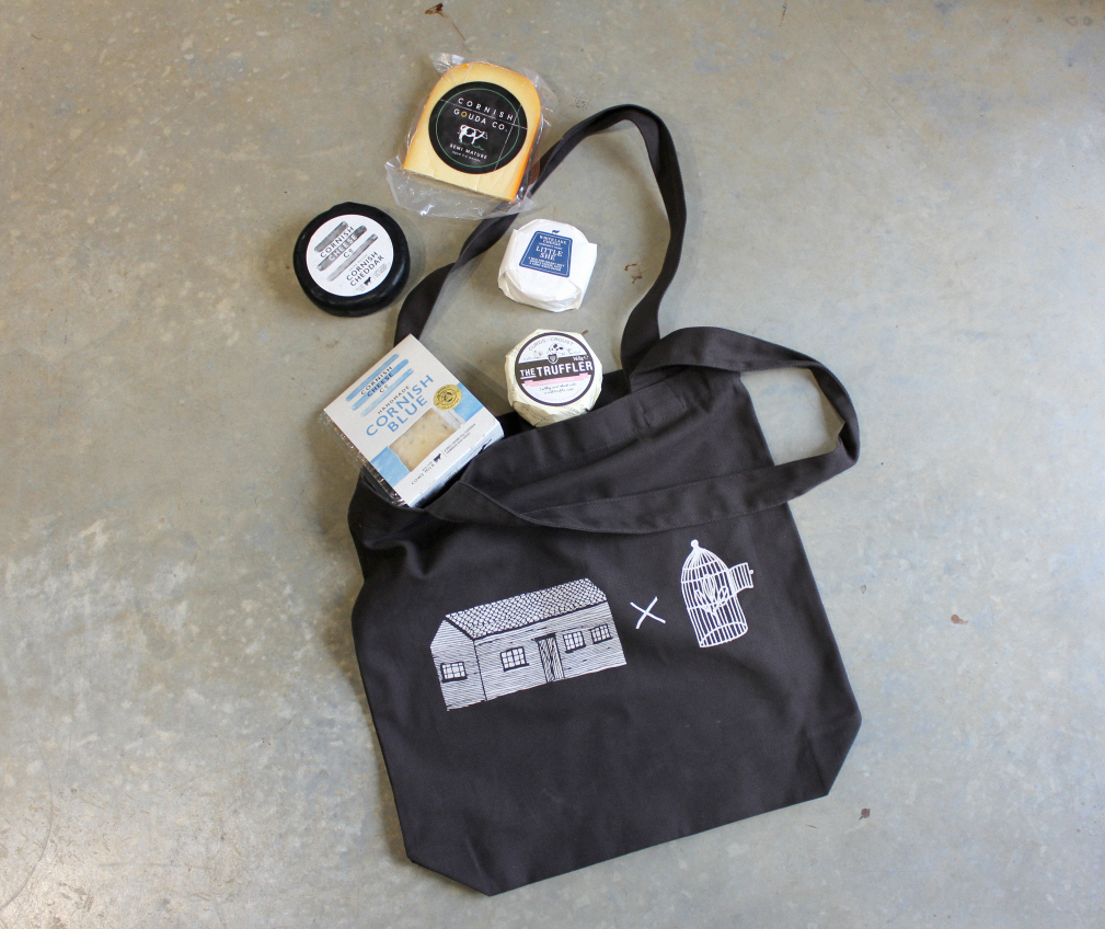 St Kew Farmshop Cheese Tote Gift Bag