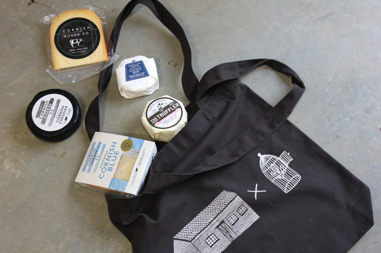 St Kew Farmshop Cheese Tote Gift Bag