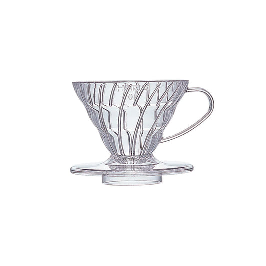 V60 Clear Plastic Coffee Dripper - Size 01