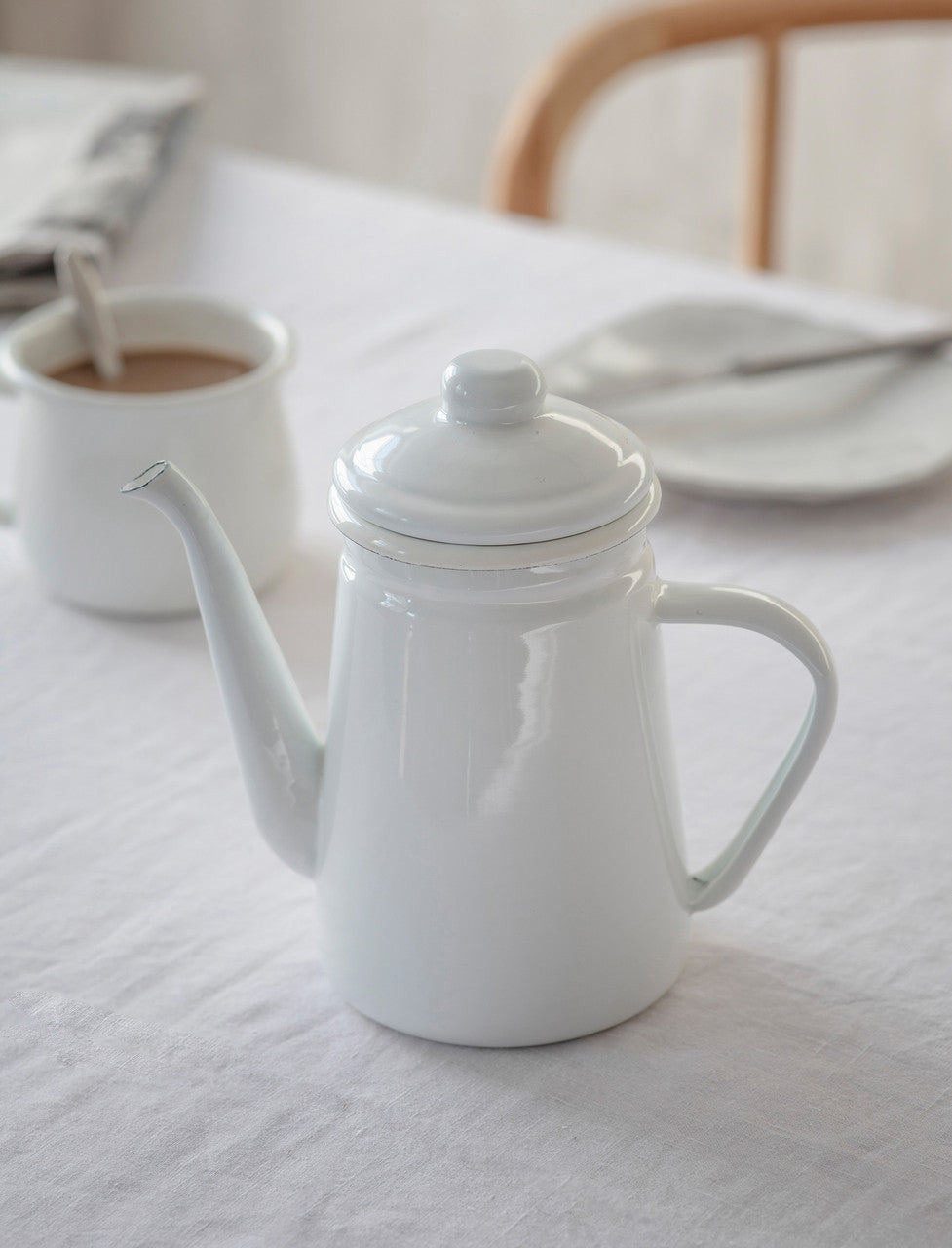 Enamel Coffee Pot