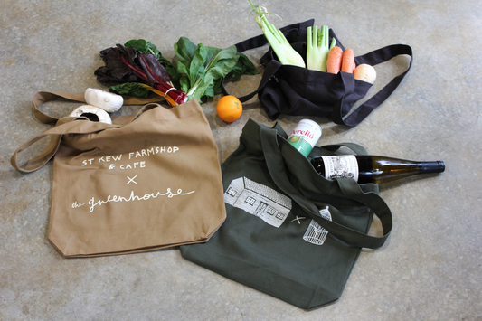 St Kew Farmshop x The Greenhouse Tote Bags