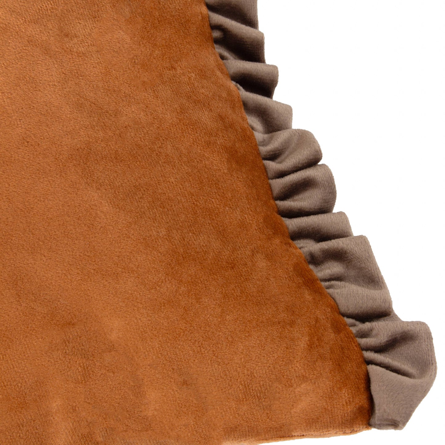 Tilly Velvet Cushion Rust