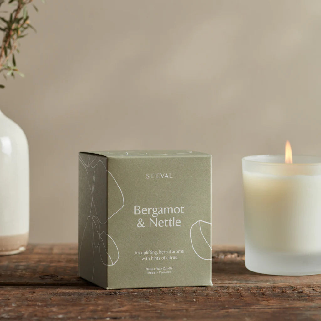 Bergamot & Nettle, Lamorna Candle St Kew