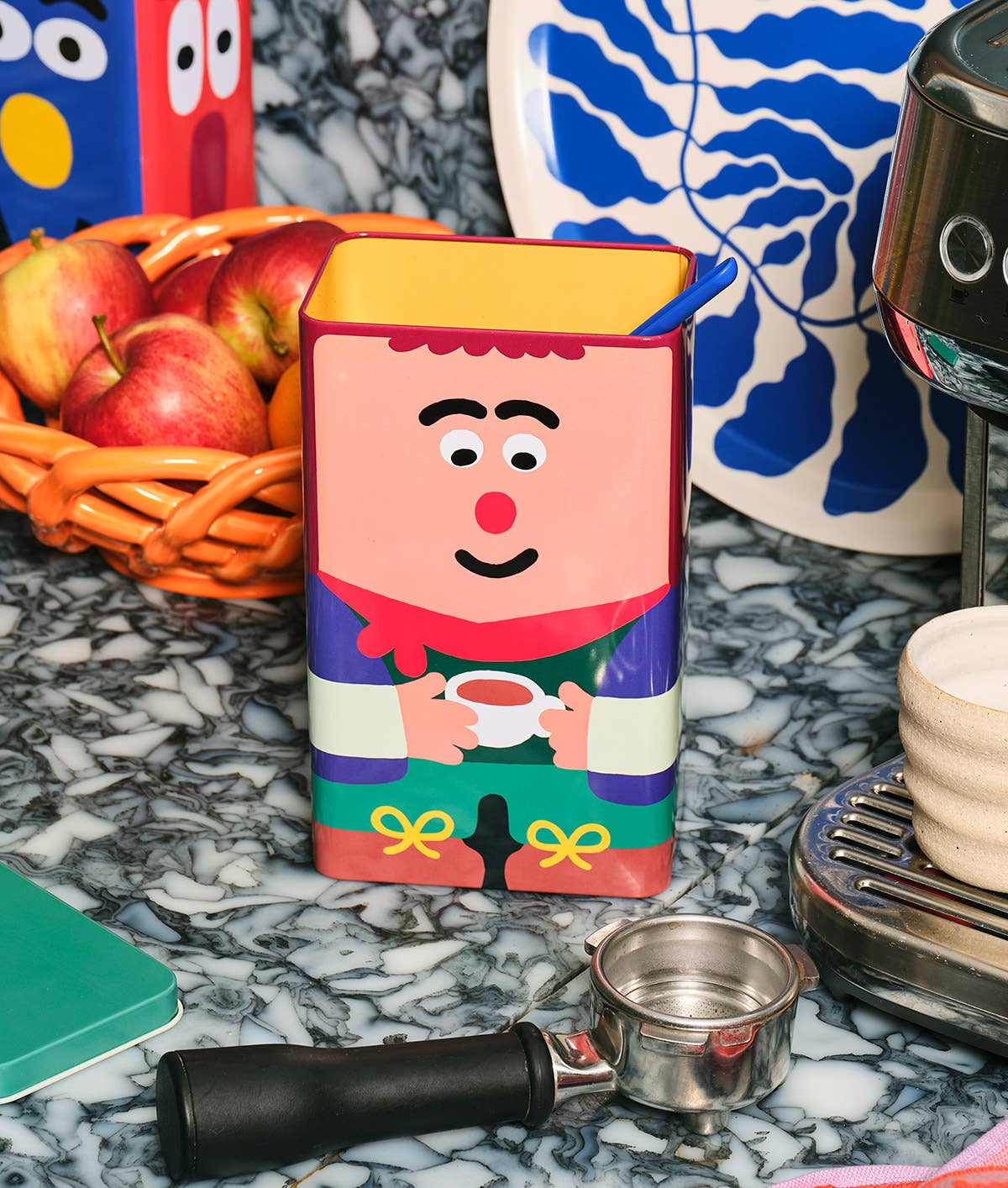 Lil Guy Coffee Storage Tin
