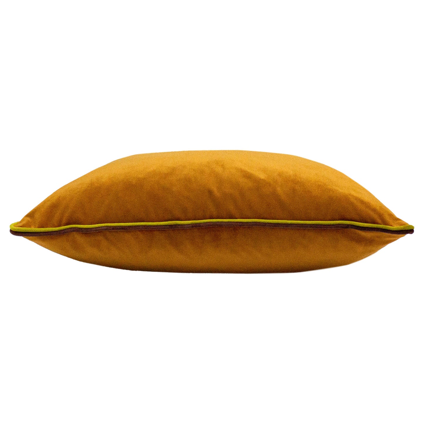 Gemini Double Piped Cushion Pumpkin