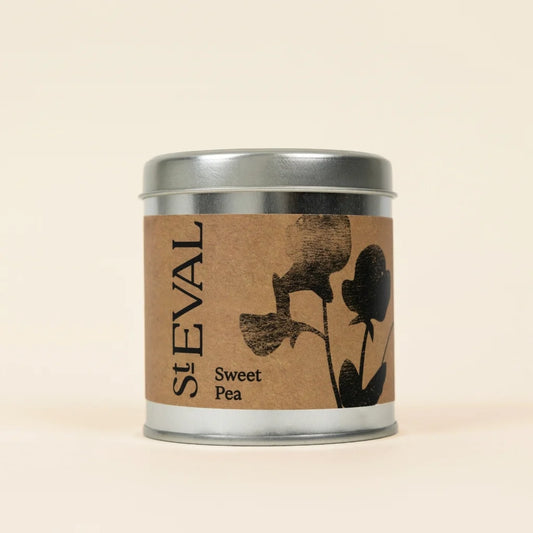 Sweet Pea Tin Candle