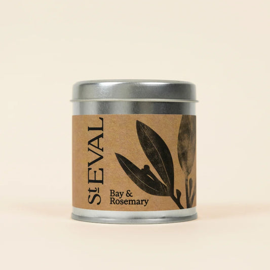 Bay & Rosemary Tin Candle