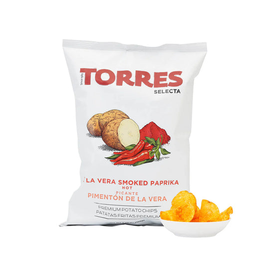 Torres Hot Smoked Paprika Crisps 150g