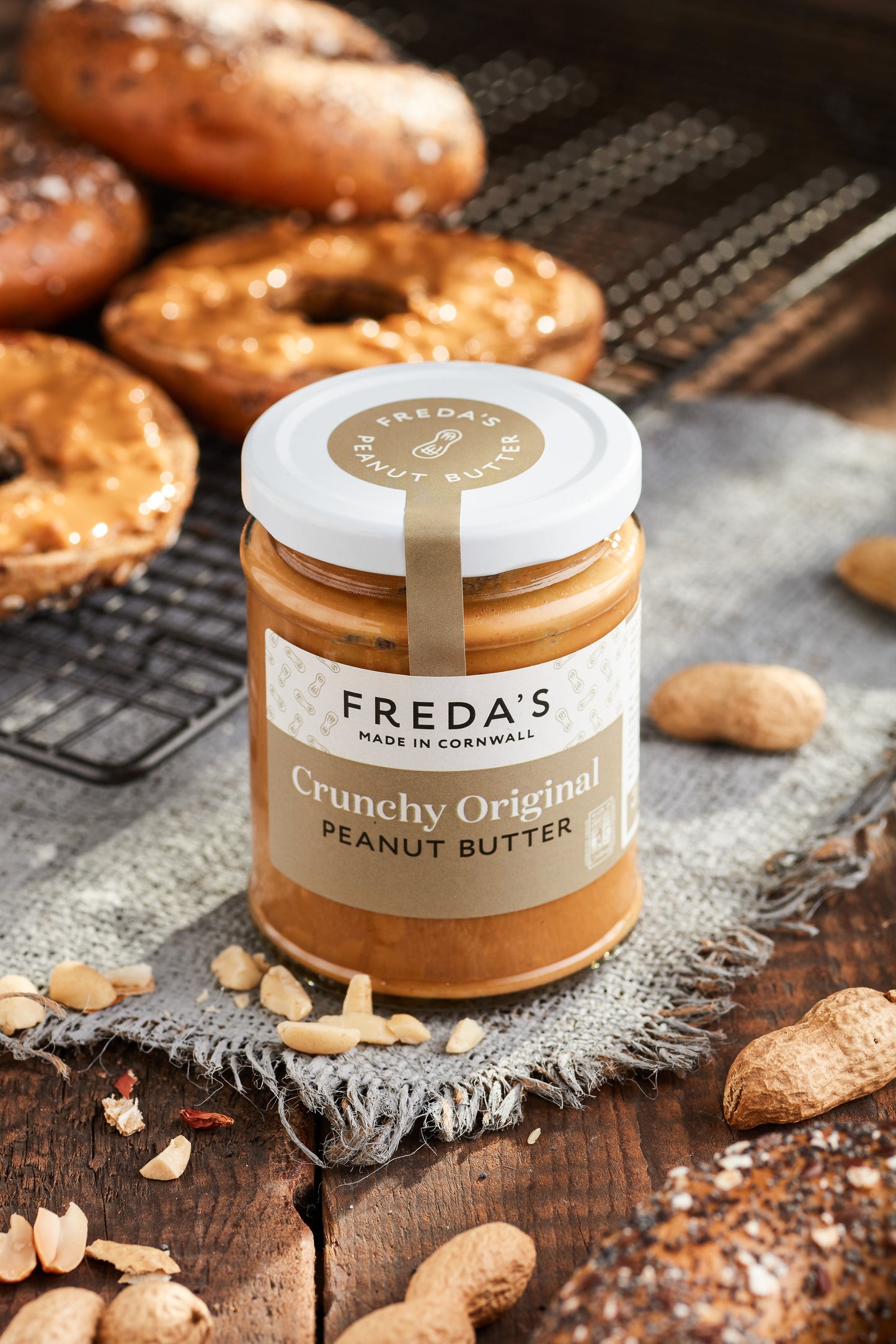 Freda's Peanut Butter - Crunchy Original