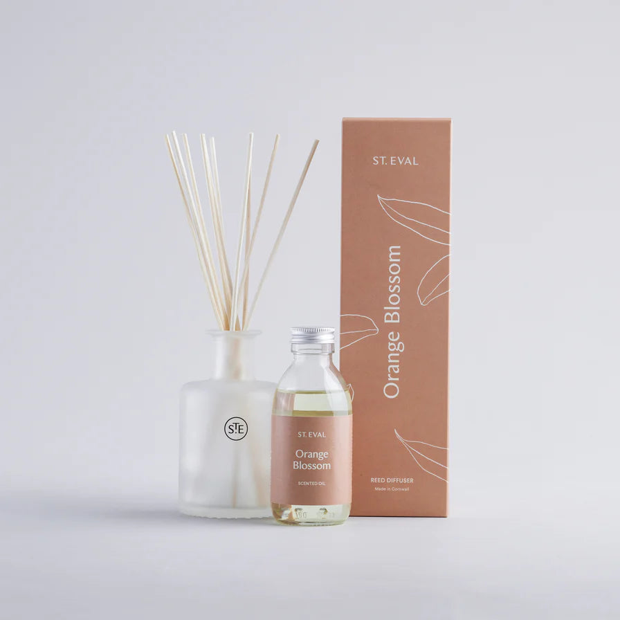 Orange Blossom Lamorna Collection, Reed Diffuser – St Kew Farmshop