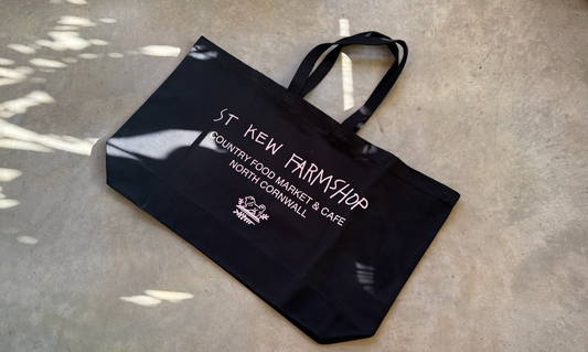 St Kew Farmshop Giant Tote Bag - Black