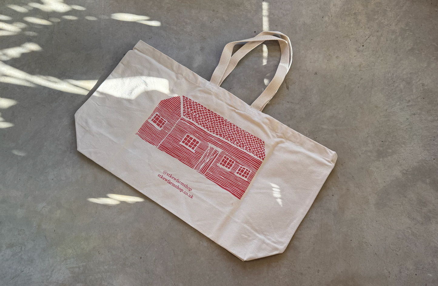 St Kew Farmshop Giant Tote Bag - Natural