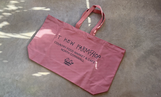 St Kew Farmshop Giant Tote Bag - Rose